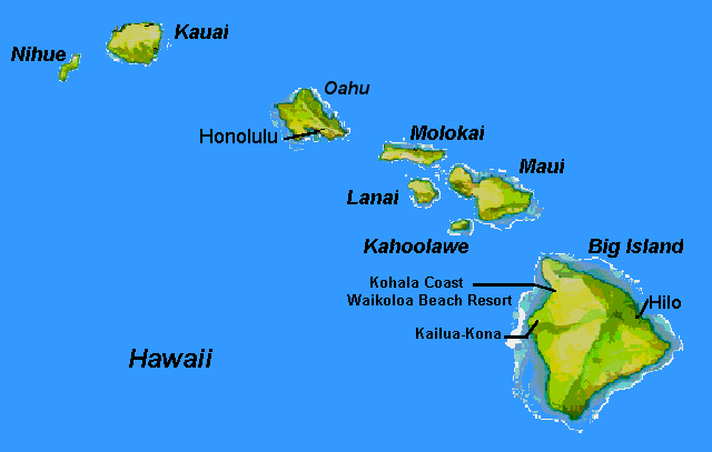Maps | Ultimate Hawaii Vacations | Beach Luxury Family Honeymoon Resorts